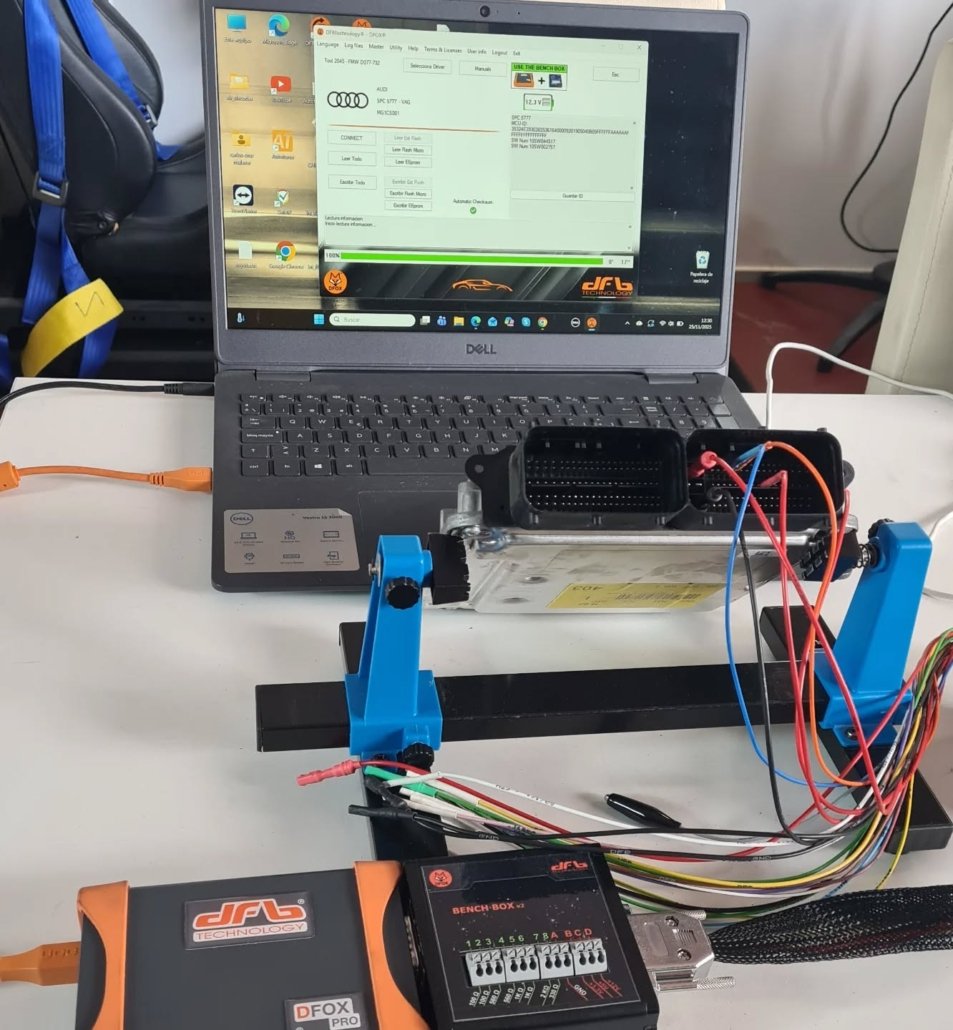 Centralita MG1CS001 de Audi 40 TFSI preparada para Stage 1