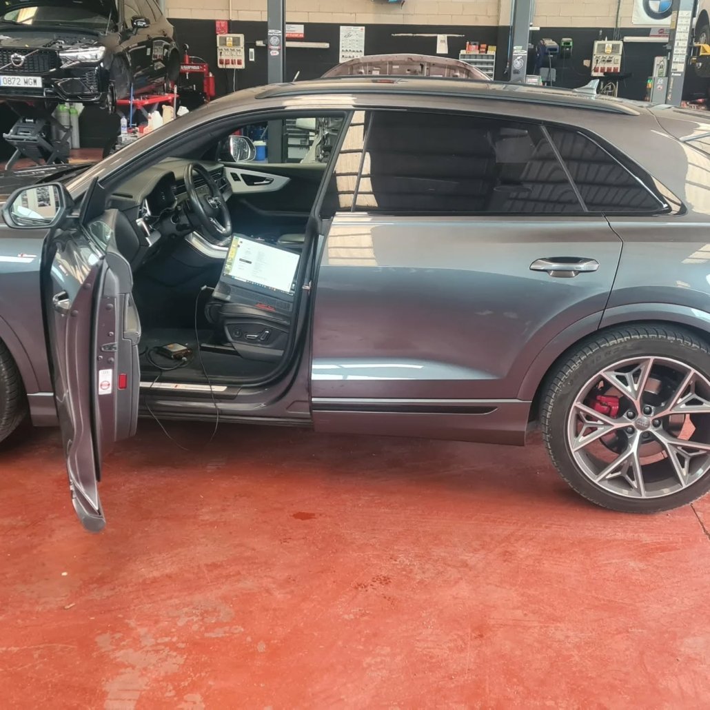 Audi Q8 50 TDI con reprogramación Stage 1 en DPTuner Girona