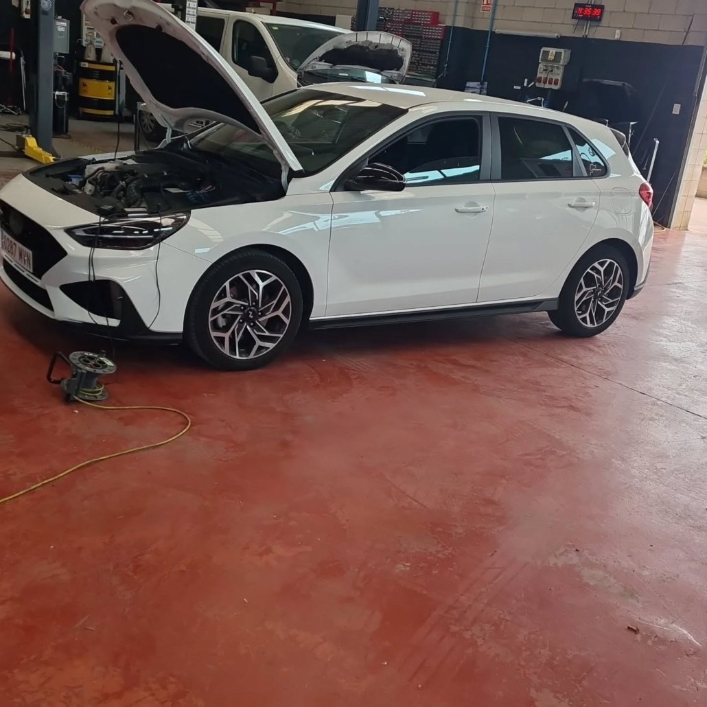Hyundai i30 N Line reprogramado de 100 a 140 CV en DPTuner